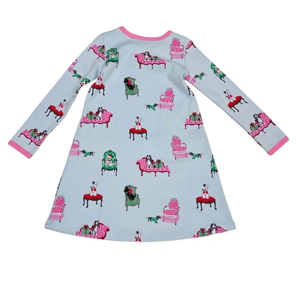 NWT TBBC Size 6 Polly Play Dress in Puppy Paw-ty